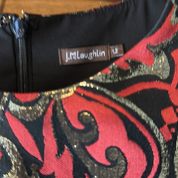 LNWOT J McLaughlin dress s 12 large - Picture 2 of 4